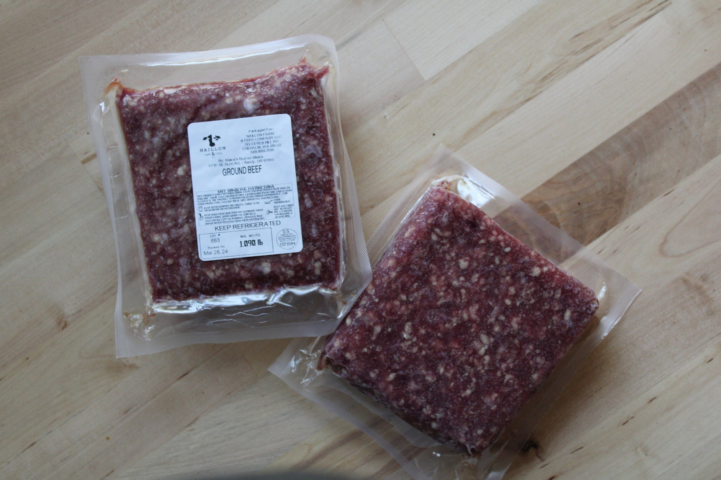 10lb Beef Perfectly Pastured Ground Beef Box