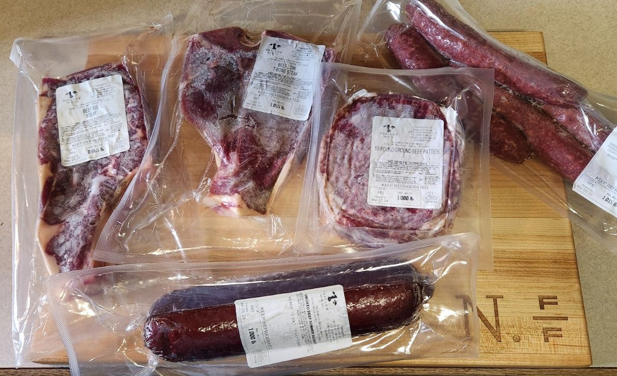 10 LB Premium Pastured Beef Sampler Box